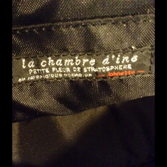 La Chambre d’ine Houndstooth Handbag - Picture 3 of 3